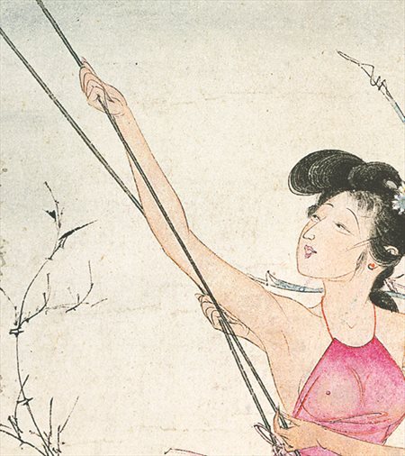 黄南-胡也佛的仕女画和最知名的金瓶梅秘戏图
